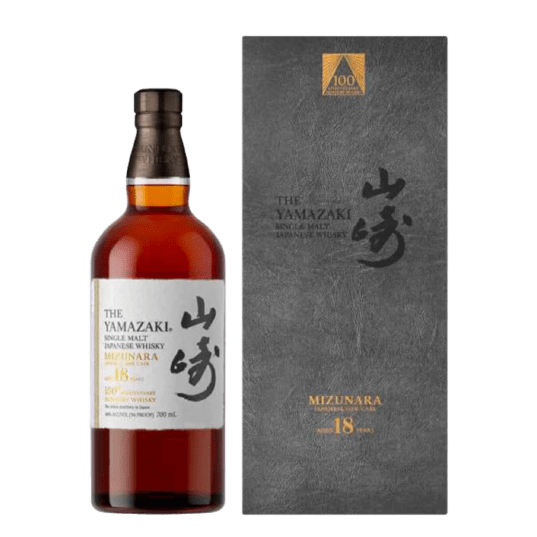 The Yamazaki 18 Year old Mizunara 100th Anniversary Limited Edition Japanese Whisky