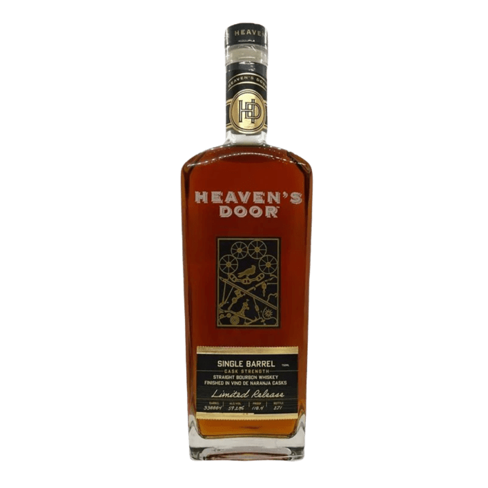 Heaven's Door Single Barrel Cask Strength Vino de Naranja Cask Finished Bourbon Whiskey