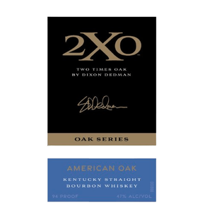 2XO Oak Series American Oak Bourbon Whiskey