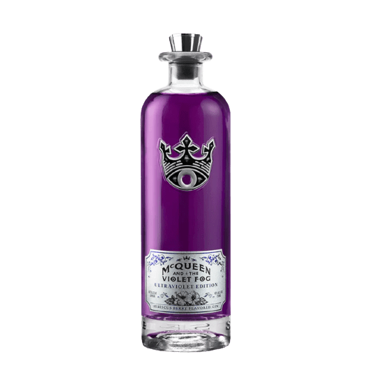 McQueen and the Violet Fog Gin Ultraviolet Edition