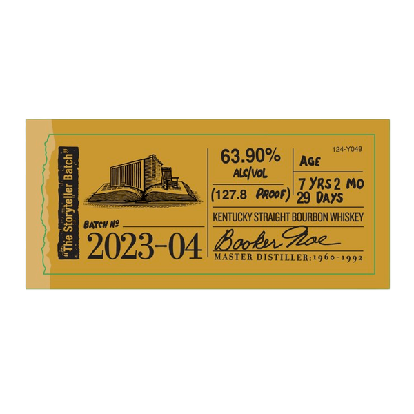 Booker's Bourbon Batch 2023-04 'Storyteller Batch'