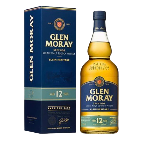 Glen Moray 12 Year Old Single Malt Scotch Whisky