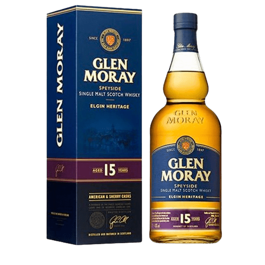 Glen Moray 15 Year Old Single Malt Scotch Whisky