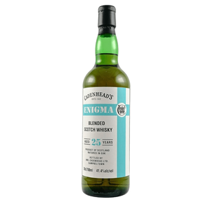 WM Cadenhead Enigma 25 Year Old Blended Scotch Whisky