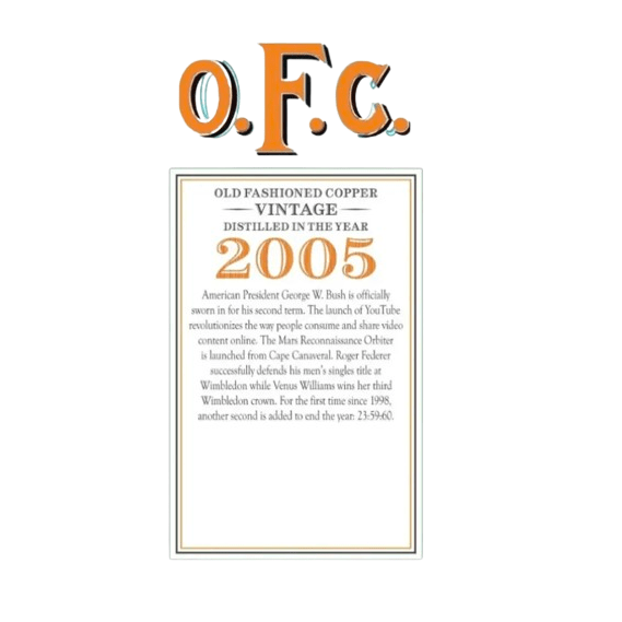 Buffalo Trace O.F.C. Vintage 2005 Bourbon Whiskey