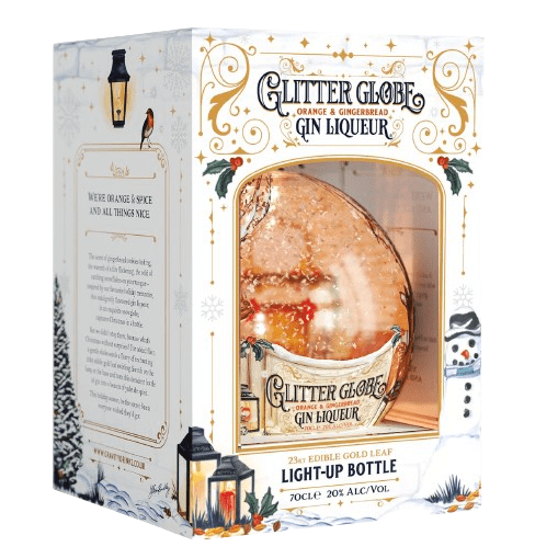 Glitter Globe Orange & Gingerbread Gin Liqueur