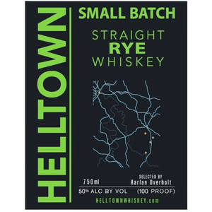 Helltown Small Batch Straight Rye Whiskey