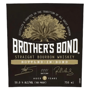 Brother’s Bond Bottled in Bond Bourbon By Ian Somerhalder & Paul Wesley