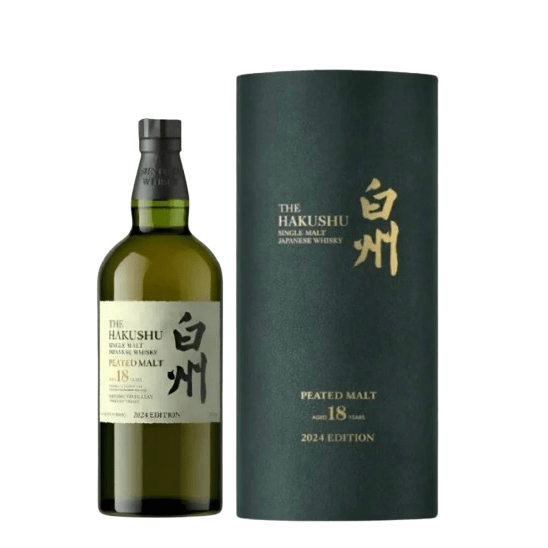 Hakushu 18 Year Old Peated Malt Japanese Whisky 2024 Edition