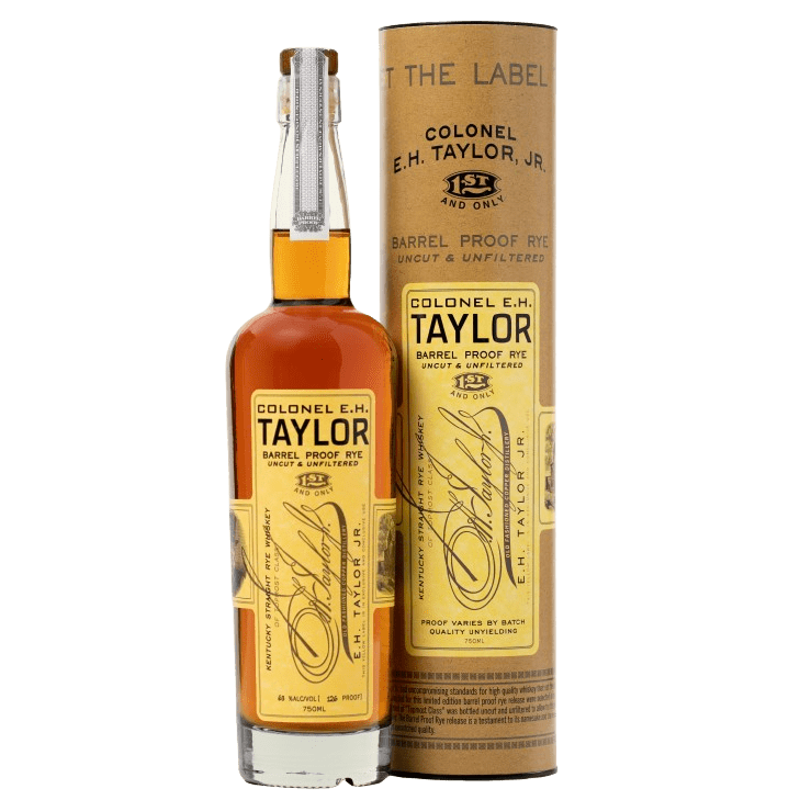 Colonel E.H. Taylor, Jr. Barrel Proof Rye Whiskey