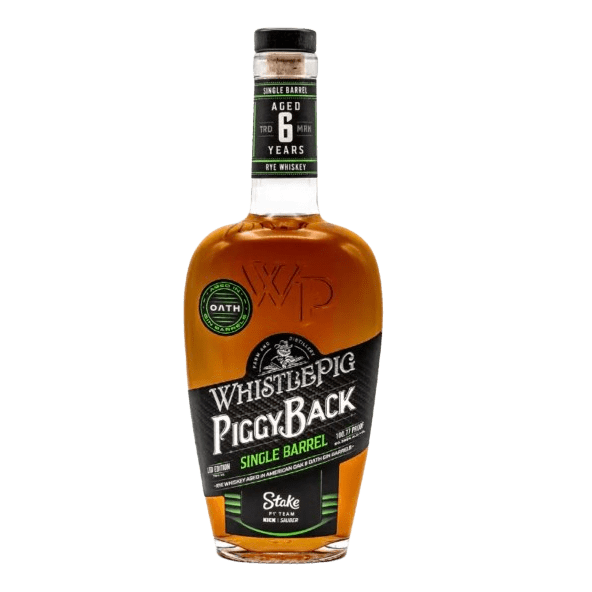 WhistlePig PiggyBack Rye: Stake F1® Team KICK Sauber Single Barrel