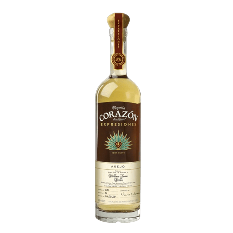 Expresiones del Corazon William Larue Weller Anejo Tequila