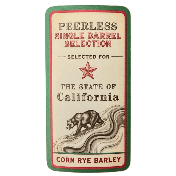 Peerless California Private Barrel Bourbon Whiskey