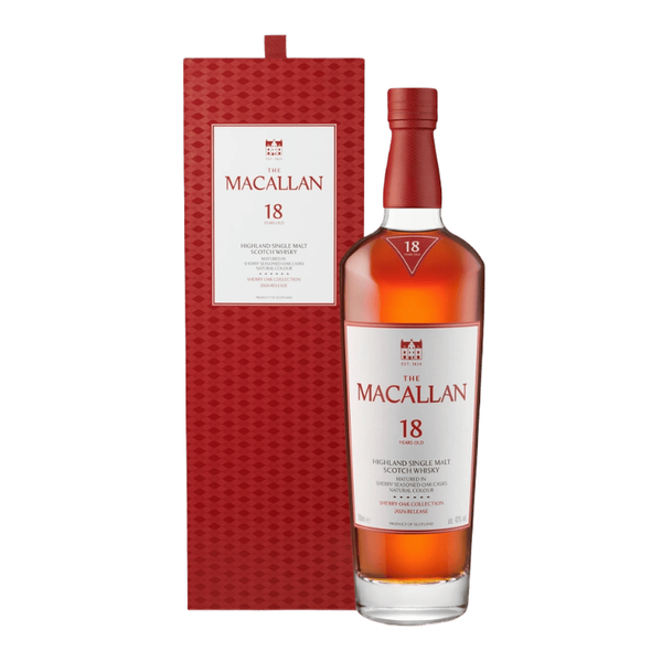The Macallan 18 Year Old Sherry Oak Scotch Whisky