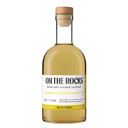 On The Rocks Lemon Drop Martini Cocktail 375mL