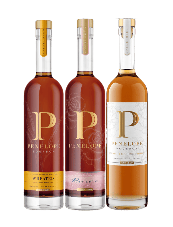 Penelope Riviera Rosé Wine Cask Finish American Whiskey Bundle