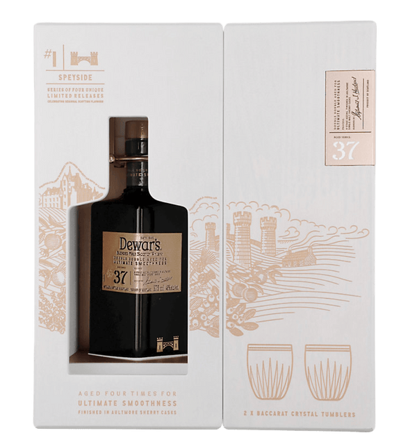 Dewar's Double Double 37 Year Old Blended Malt Scotch 375mL