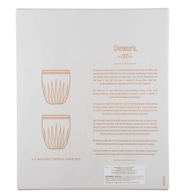 Dewar's Double Double 37 Year Old Blended Malt Scotch 375mL