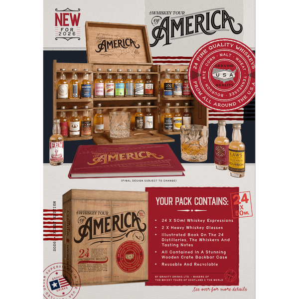 A Whiskey Tour of America 1st Edition Advent Calendar