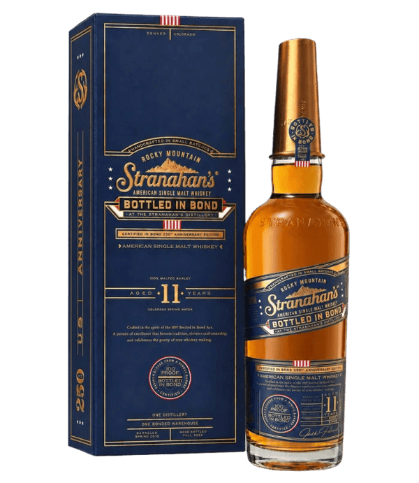 Stranahan's 11 Year Bottled-In-Bond 250th Anniversary Edition American Single Malt Whiskey