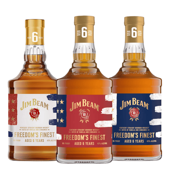 Jim Beam Freedom's Finest 6 Year Bourbon Whiskey