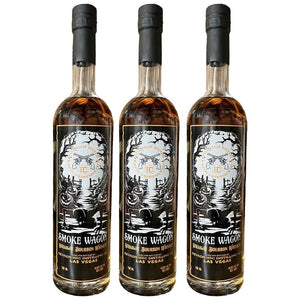 Smoke Wagon Straight Bourbon Whiskey Halloween Edition 2024 3pk