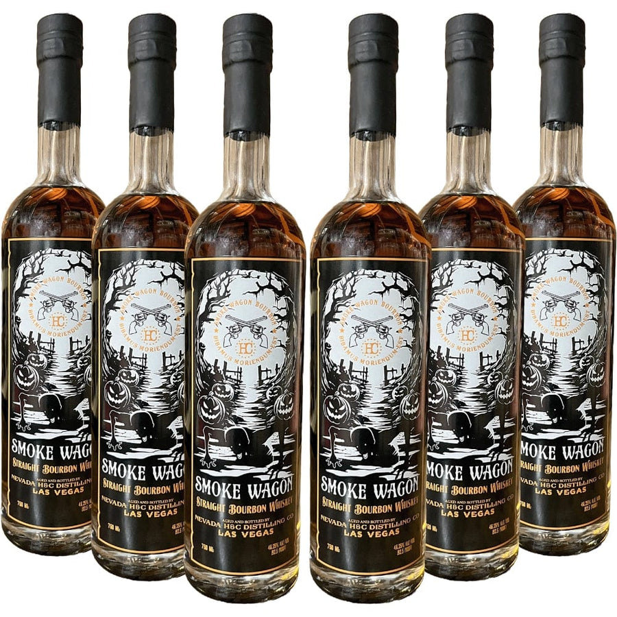 Smoke Wagon Straight Bourbon Whiskey Halloween Edition 2024 6pk