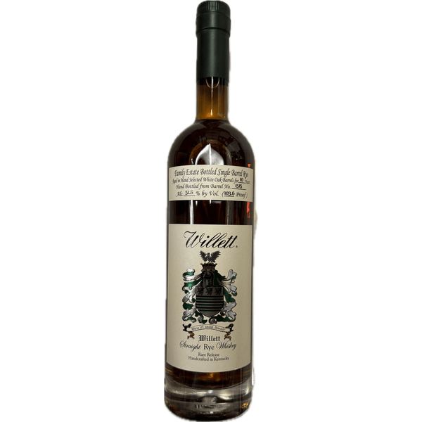 Willett Family Estate 10 Year Single Barrel Rye #1515 "Decade Neat" 103.6 Proof