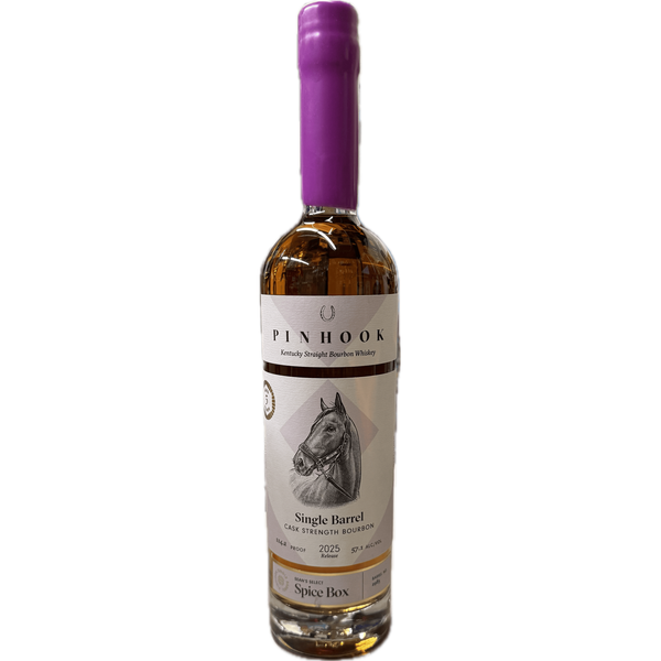 Pinhook 5 Year Old Single Barrel Select Cask Strength 'Spice Box' 2025 Release