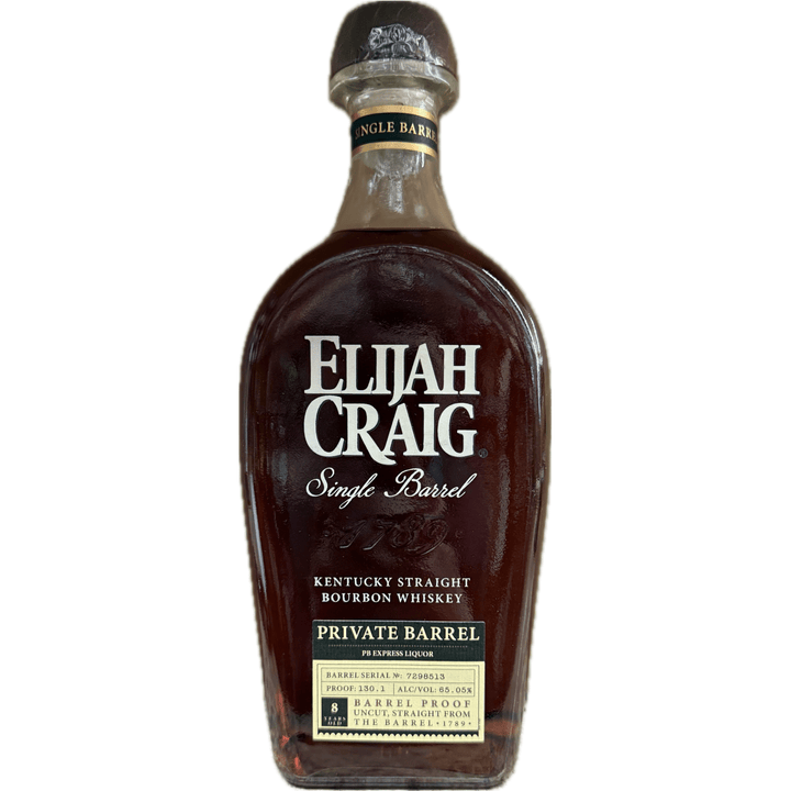 Elijah Craig Barrel Proof Single Barrel 'PB Express Liquor' Private Select