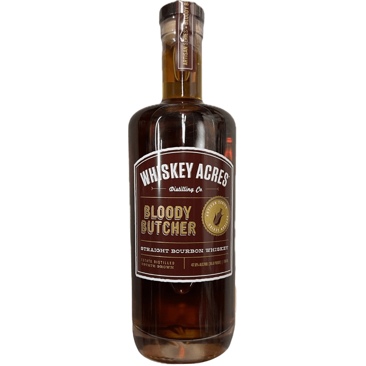 Whiskey Acres Artisan Series Bloody Butcher Bourbon Whiskey