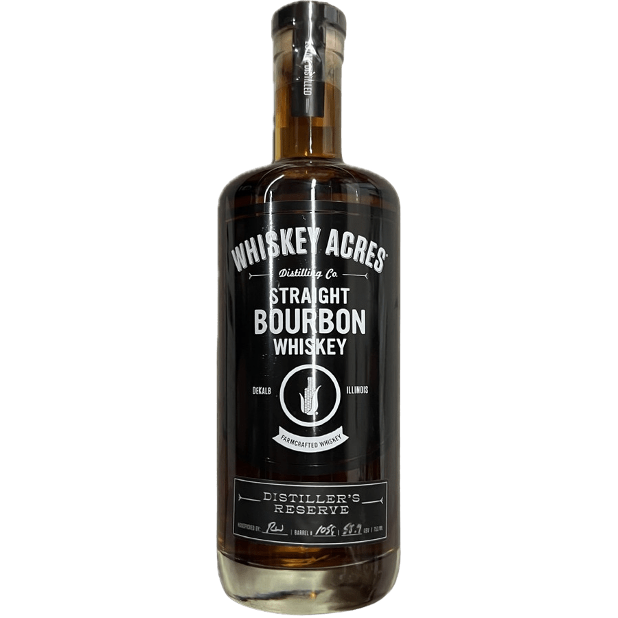 Whiskey Acres Cask Strength Single Barrel Bourbon Whiskey