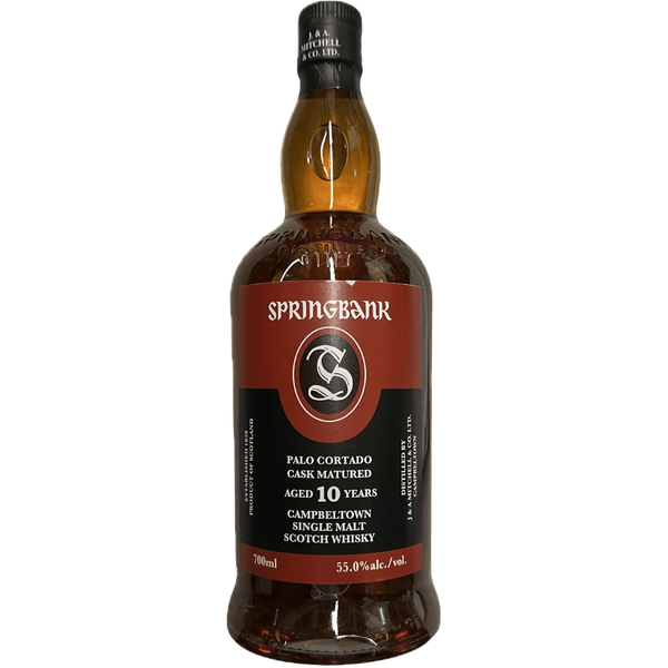 Springbank Palo Cortado Cask Matured 10 Year Old Scotch Whisky