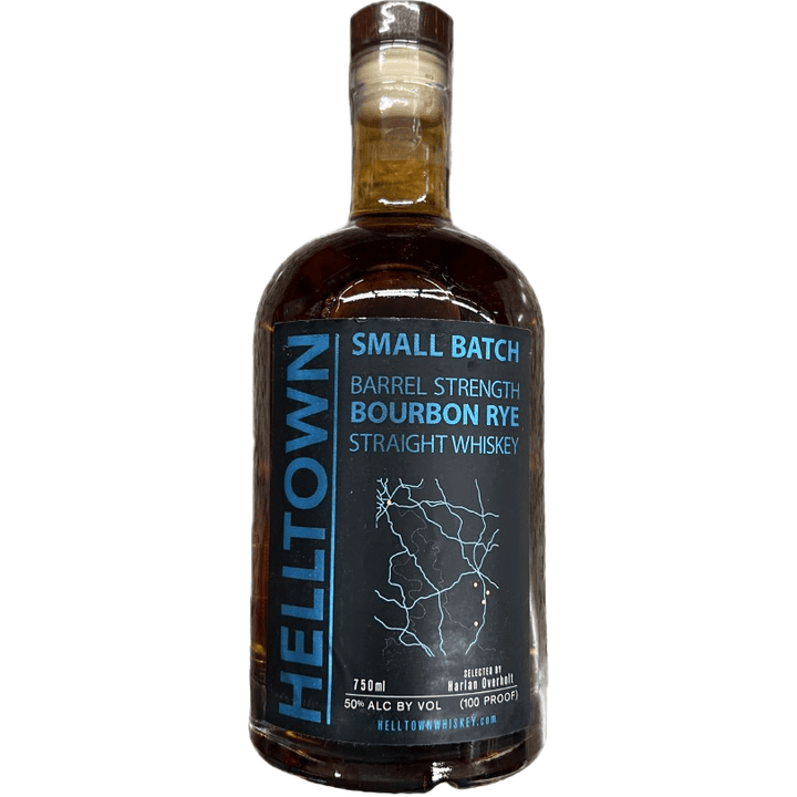 Helltown Small Batch Barrel Strength Bourbon Rye Whiskey