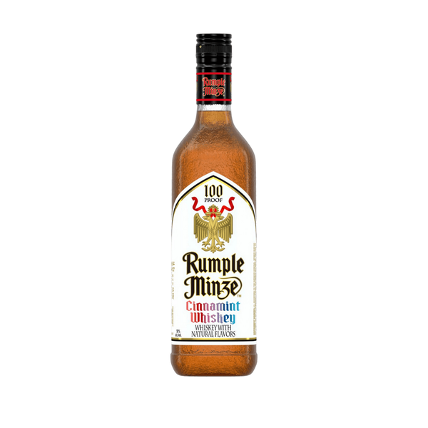 Rumple Minze Cinnamint Whiskey 100 Proof Cinnamon Spirit