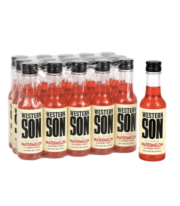 Western Son Watermelon Vodka Shooters (10 x 50mL)