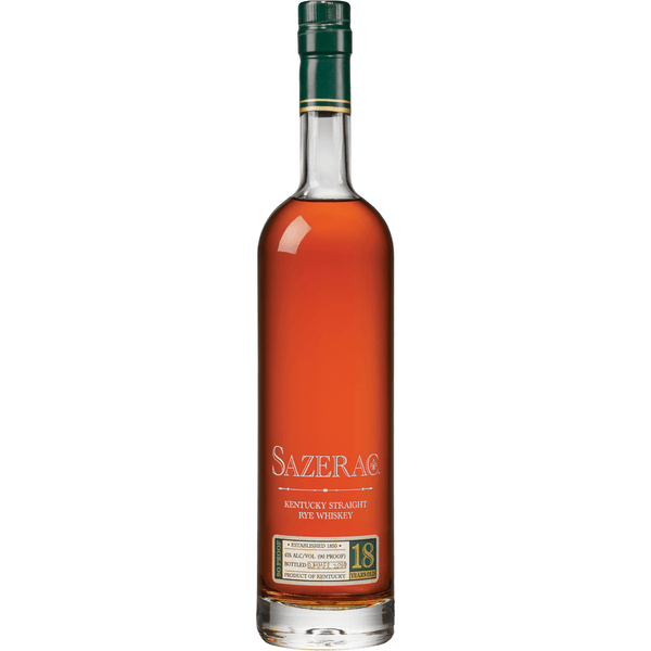 Sazerac Rye 18-Year Old Rye Whiskey 2023