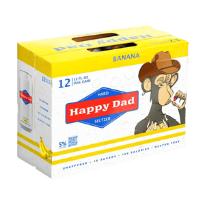 Happy Dad Banana Hard Seltzer