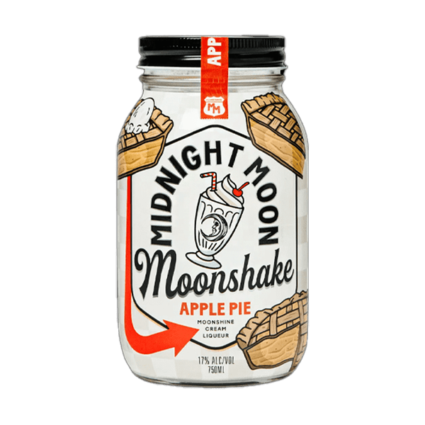 Midnight Moon Apple Pie Moonshake Cream Liqueur