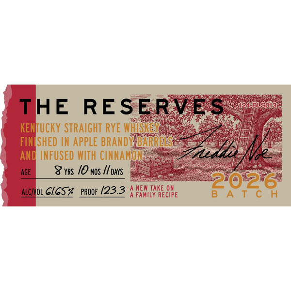Booker's The Reserves 2026 Batch Kentucky Straight Rye Whiskey