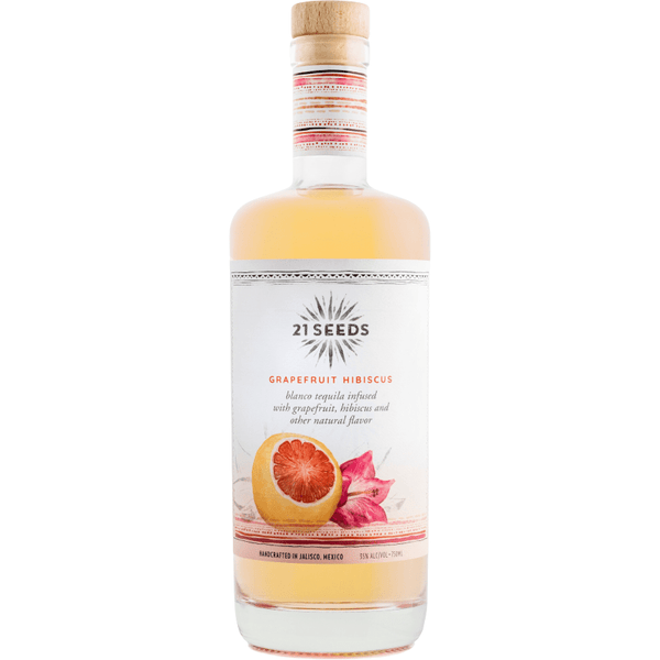 21 Seeds Grapefruit Hibiscus Blanco Tequila