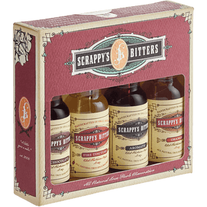 Scrappy’s Bitters The Essentials Mini 4-Pack