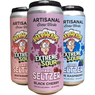 Artisanal Brew Works Warheads Extreme Sour Hard Seltzer