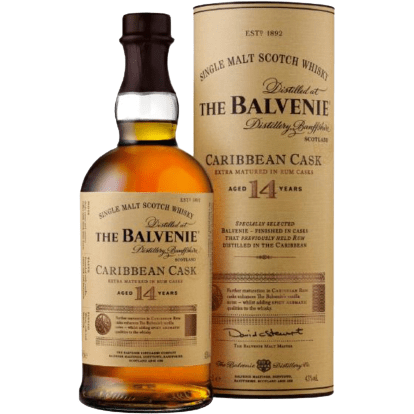 The Balvenie Caribbean Cask 14 Year Old Scotch Whiskey