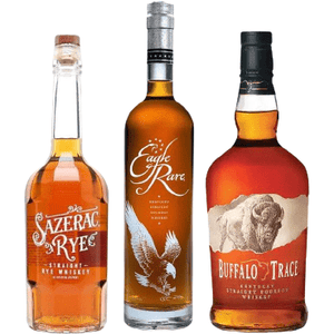 Buffalo Trace, Eagle Rare, and Sazerac Rye Bundle