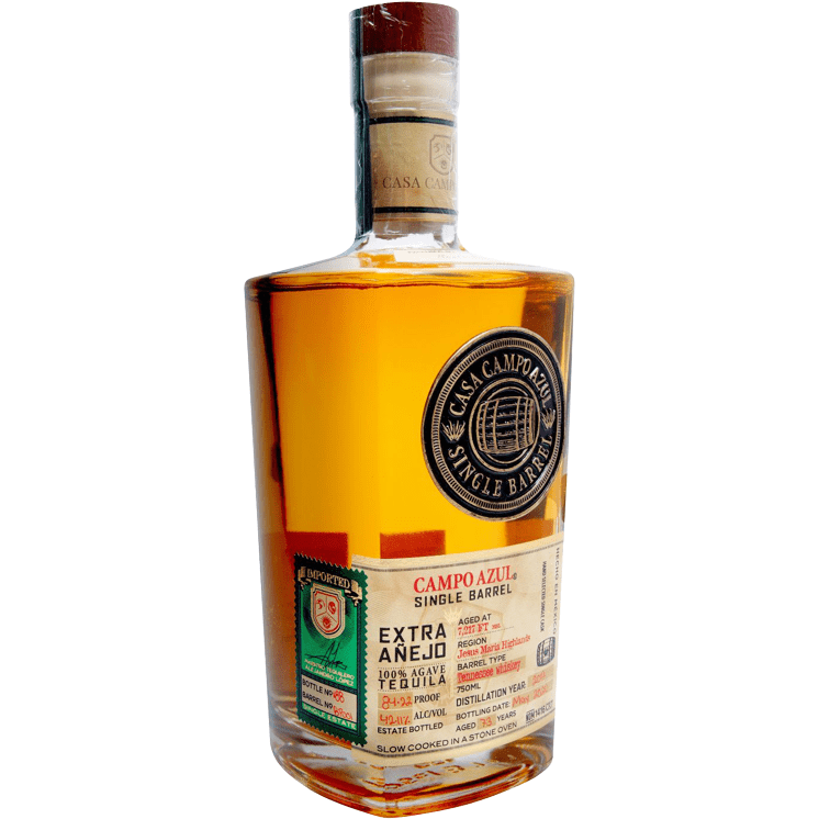 Campo Azul Single Barrel Whiskey Cask Extra Anejo