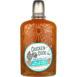 Chicken Cock Island Rooster Rum Barrel Rye Whiskey