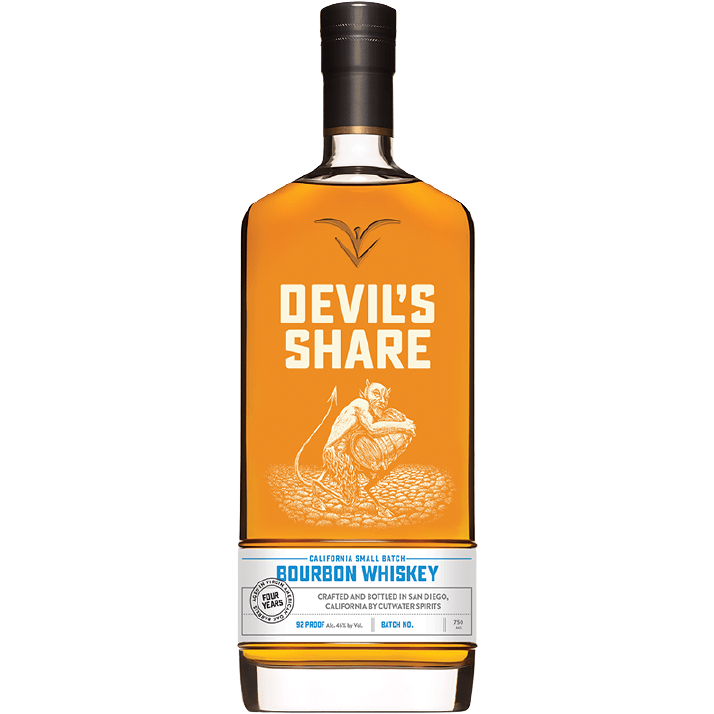 Cutwater Spirits Devil's Share Bourbon Whiskey