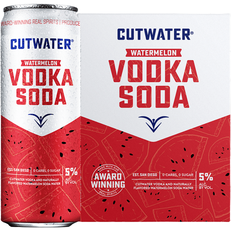 Cutwater Spirits Watermelon Vodka Soda