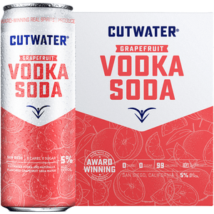 Cutwater Spirits Grapefruit Vodka Soda